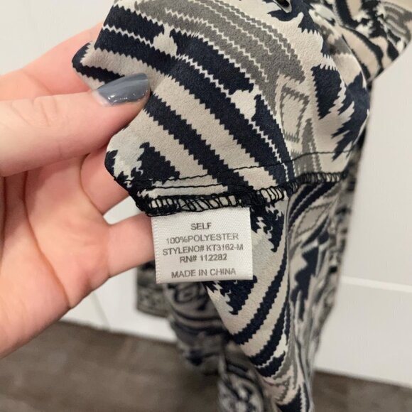 Greylin Patterned Tank Top - Picture 4 of 5